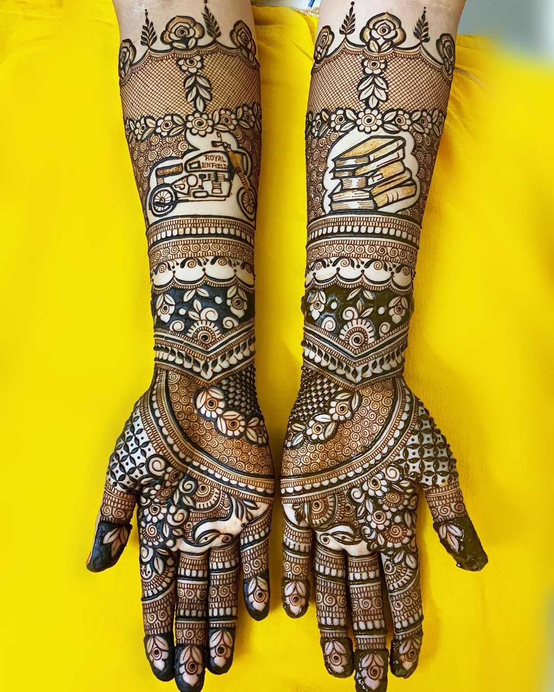Top Bridal Mehndi Design