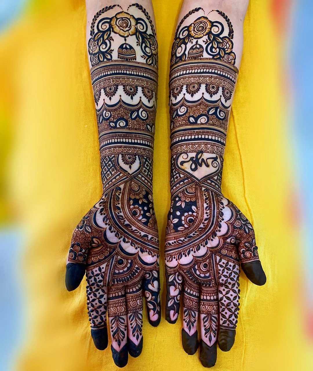 Latest Bridal Mehndi Design