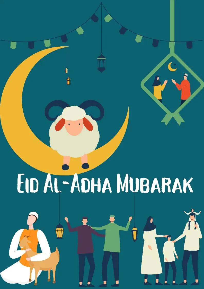 Eid Al-Adha Mubarak Image 2023