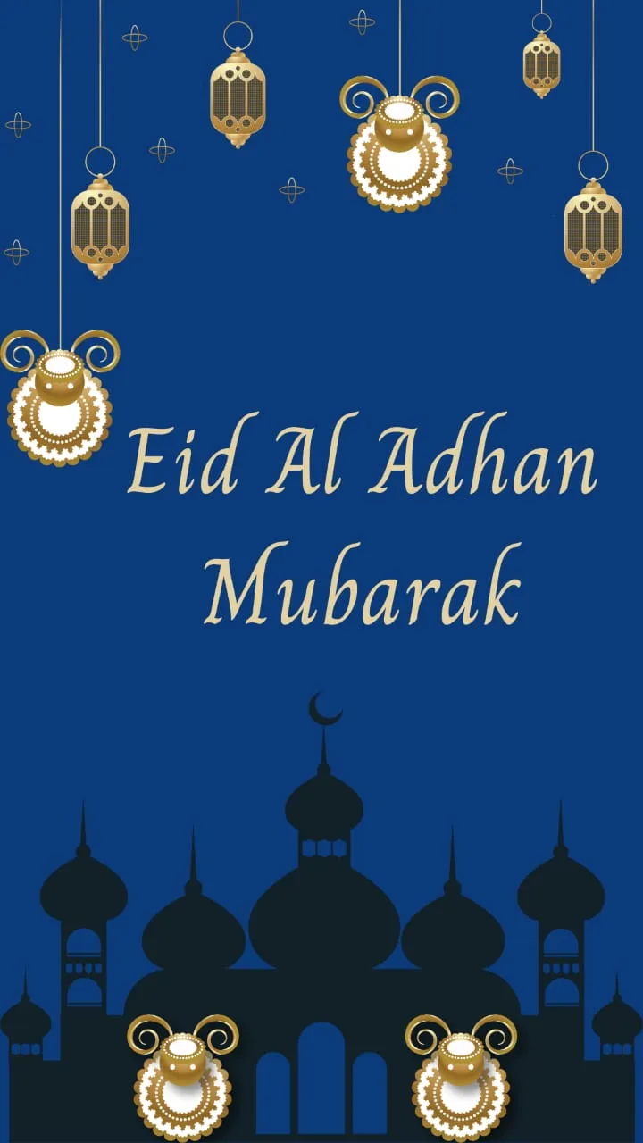 Eid Al Adha Mubarak WhatsApp Status, Instagram Facebook Story Post
