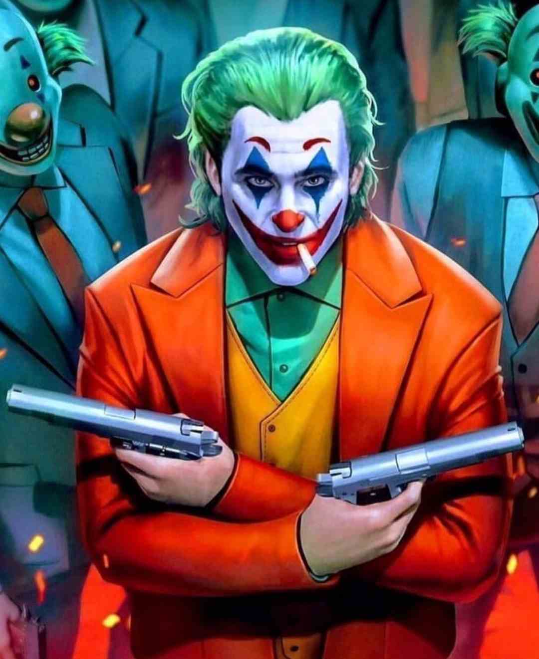 Joker With Gun Whatsapp DP